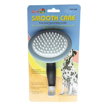 Percell Plastik Uçlu Oval Köpek Tarama Fırçası