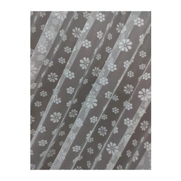 Perde Alemi Çiçek Desen Dantel Sık Pile 1-3 200x260 cm Tül Perde