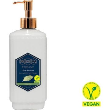 Pereja Yeşil Çay 250 ml Doğal Zeytinyağlı El ve Vücut Losyonu