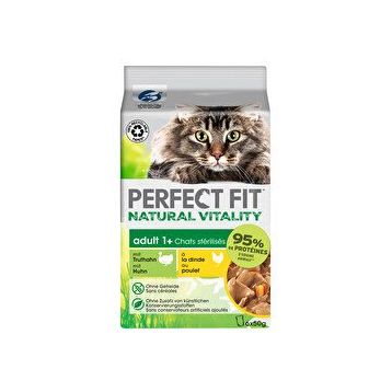 Perfect Fit 300 gr Hindili ve Tavuklu Yetişkin Kedi Maması