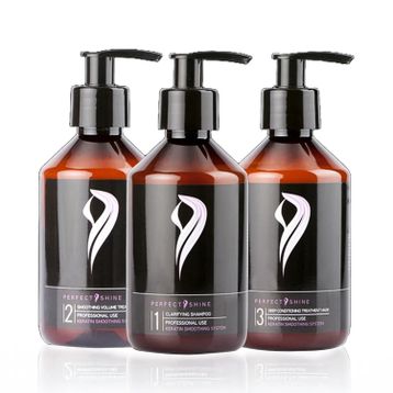 Perfect Shine 3’lü 250 ml Keratin Düzleştirme Seti