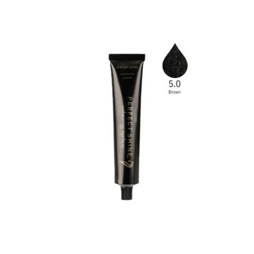 Perfect Shine Permanent Profesyonel 100 ml 5.0 Yoğun Açık Kahve Saç Boyası