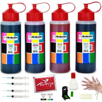 Perfection HP 305 - 2710 - 2721 Uyumlu 4x500 ml Kartuş Mürekkep