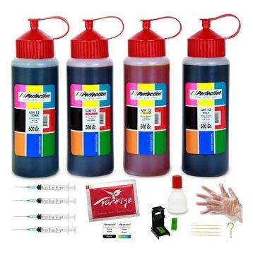 Perfection HP 305 - 2710 - 2721 Uyumlu 4x500 ml Kartuş Mürekkep