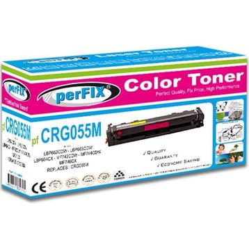 Perfix PF CRG055M Kırmızı Toner