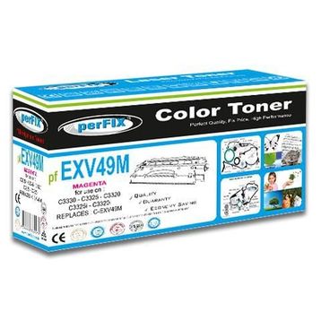 Perfix PF EXV-49 Kırmızı Toner