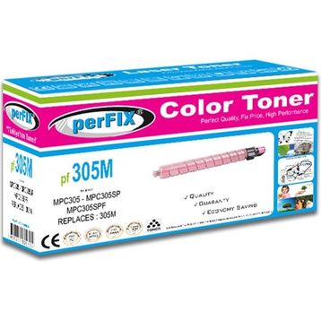 Perfix PF MPC305 4K Kırmızı Muadil Toner