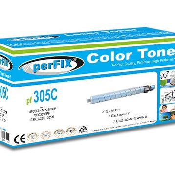 Perfix PF MPC305 4K Mavi Muadil Toner