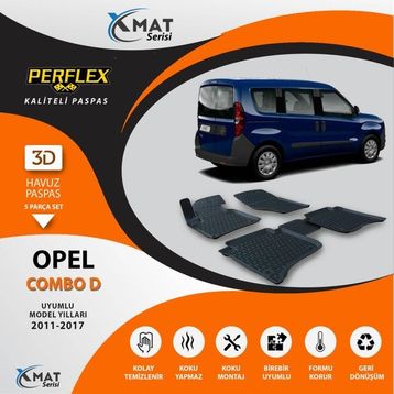 Perflex 3D Havuzlu X-Mat Combo D 2011-2017 Paspas