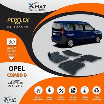 Perflex 3D Havuzlu X-Mat Combo D 2011-2017 Paspas