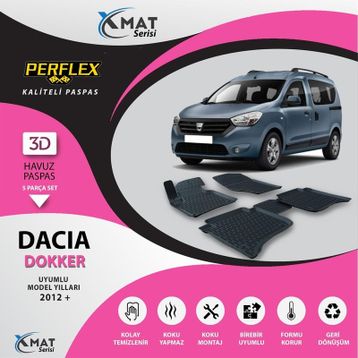 Perflex 3D Havuzlu X-Mat Dokker 2012+ Paspas