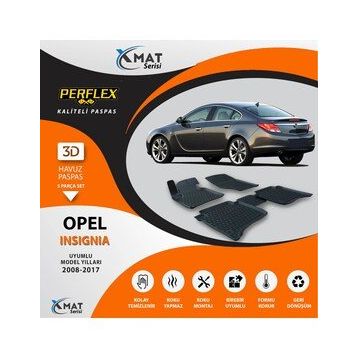 Perflex 3D Havuzlu X-Mat Insıgnıa 2008-2017 Paspas