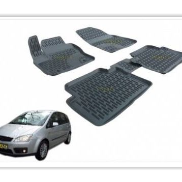 Perflex PXM-FD01 Ford C-Max 06-12 Siyah 3D X-Mat Havuzlu Paspas