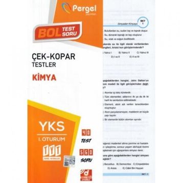 Pergel TYT Kimya Çek Kopar Testler