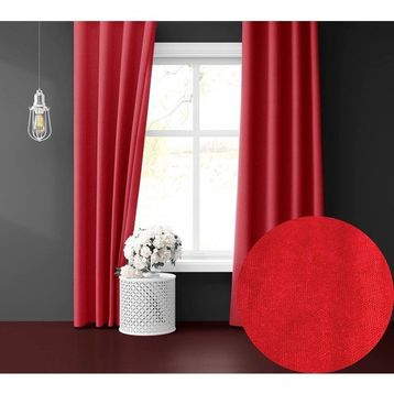 Perle Daily Series Gelincik Rengi 150x270 cm Fon Perde