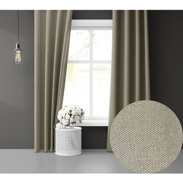 Perle Daily Series Keten Rengi Ada 100x250 cm Fon Perde