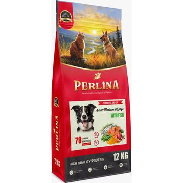 Perlina Balıklı 12 KG Yetişkin Kedi Maması