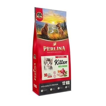 Perlina Tavuklu 12 kg Yavru Kedi Maması