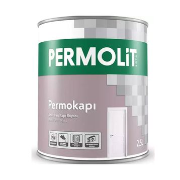 Permolit Koyu Kahve 2.5 lt Sentetik Amerikan Panel Kapı Boyası
