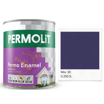 Permolit Permo Enamel Mor 0.25 lt Sentetik Boya