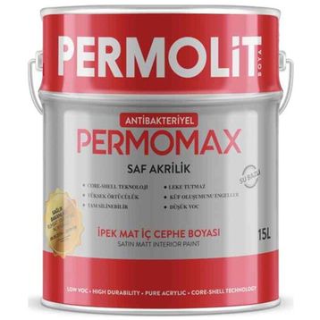 Permolit Permomax 15 lt Pembe Krem 2334 Antibakteriyel İpek Mat İç Cephe Boyası