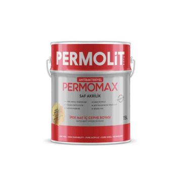 Permolit Permomax 2,50 lt Buz Beyazı / 105 Antibakteriyel İpek Mat İç Cephe Boyası