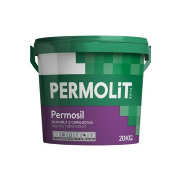 Permolit Permosil Platin Gri 20 kg Silikonlu İç Cephe Duvar Boyası