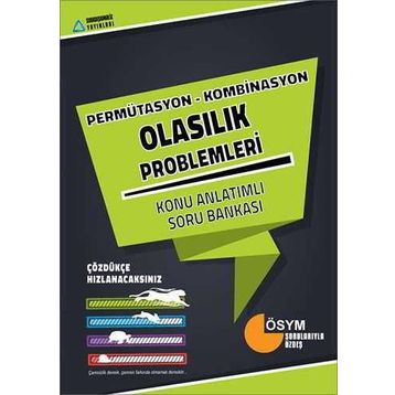 Permütasyon Kombinasyon Olasılık Problemleri Konu Anlatımlı Soru Bankası - Mesut Akbaht
