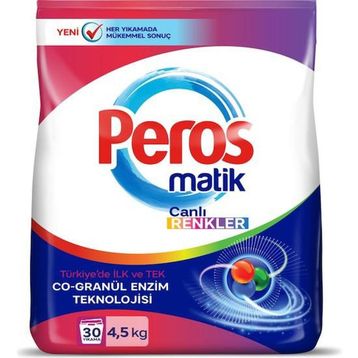 Peros Matik Canlı Renkler 4,5 kg Toz Deterjan