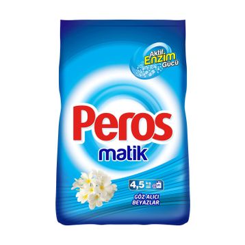 Peros Matik Göz Alıcı Beyazlar 4500 gr Toz Çamaşır Deterjanı