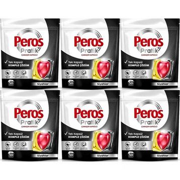 Peros Pratik Matik 300 Adet Siyahlar Çamaşır Deterjanı Kapsülü Tableti