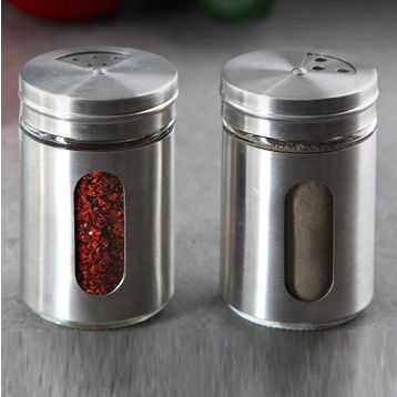 Perotti 2'li 100 ml. Metallo Cam Tuzluk
