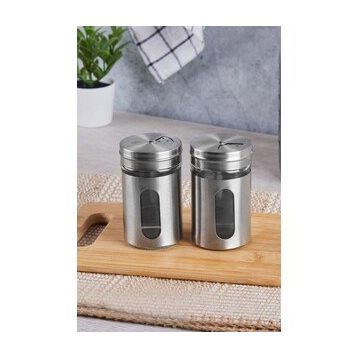 Perotti 2'li 100 ml. Metallo Cam Tuzluk