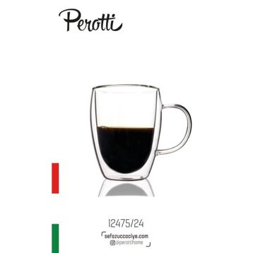 Perotti 350 ml Çift Cidarlı Bardak