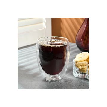 Perotti Lineo 350 ML Çift Cidarlı Bardak