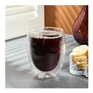 Perotti Lineo 350 ML Çift Cidarlı Bardak