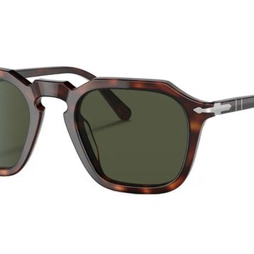 Persol 3292S 24/31 50 Unisex Kahve Köşeli Çerçeve Güneş Gözlüğü