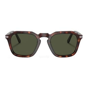 Persol 3292S 24/31 50 Unisex Kahve Köşeli Çerçeve Güneş Gözlüğü