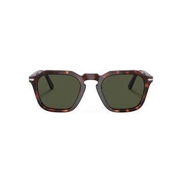 Persol 3292S 24/31 50 Unisex Kahve Köşeli Çerçeve Güneş Gözlüğü