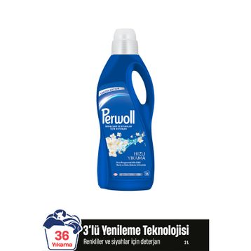 Perwoll 2 lt Renkliler ve Siyahlar İçin Sıvı Çamaşır Deterjan