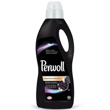 Perwoll Hassas 2 lt Siyah ve Doku Sıvı Çamaşır Deterjanı