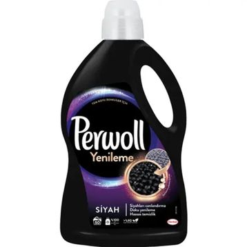 Perwoll Siyah Giysiler için 3 lt 50 Yıkama Yenileme ve Onarım Sıvı Çamaşır Deterjanı