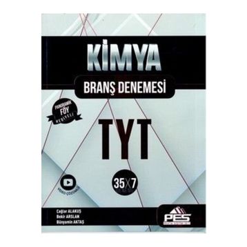 Pes Yayınları TYT Kimya 35 x 7 Branş Denemesi