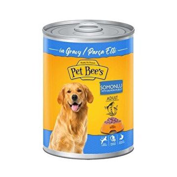 Pet Bee's 400 gr Soslu Somonlu Yetişkin Köpek Konserve