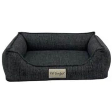 Pet Comfort 45x55 cm Delta Varius Koyu Gri Kedi ve Köpek Yatağı