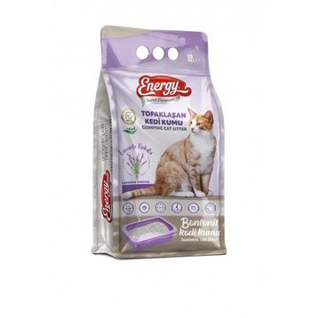 Pet Food Energy Bentonit Lavanta Kokulu 10 L Kedi Kumu