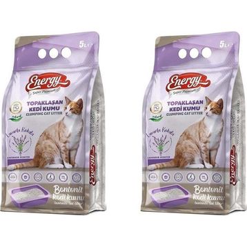 Pet Food Energy Bentonit Lavanta Kokulu 2x5 lt Kedi Kumu