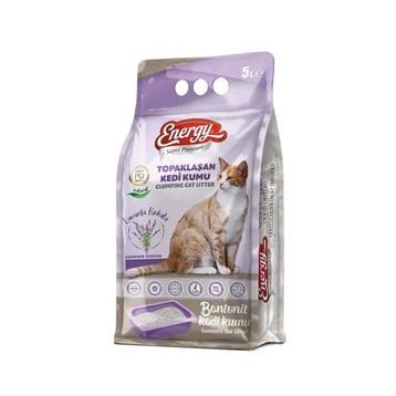 Pet Food Energy Bentonit Lavanta Kokulu 5 lt Kedi Kumu