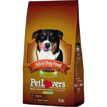 Pet Lovers Biftekli Yetişkin 15 kg Köpek Maması