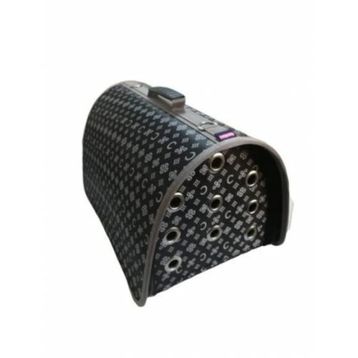 Pet Pretty 28x44x28 cm Siyah Flybag Kapalı Kedi ve Köpek Taşıma Çantası